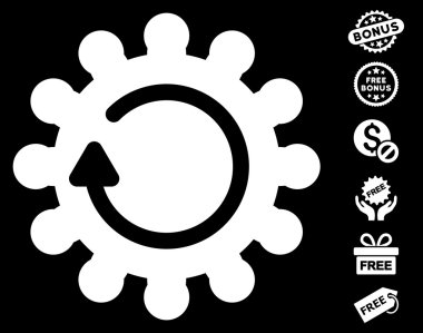 COG döndürme simgesi ücretsiz bonus