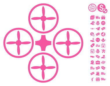 Ücretsiz Bonus ile Quadcopter simgesi