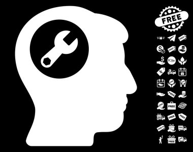 Kafa simgesi ücretsiz Bonus ile anahtar