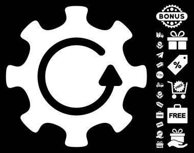 COG döndürme yönünü simgesi ücretsiz bonus