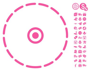 Ücretsiz Bonus yuvarlak alan simgesi