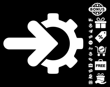 Dişli Tümleştirme simgesini ücretsiz bonus
