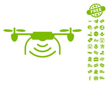 Radyo verici Airdrone simgesi ücretsiz bonus