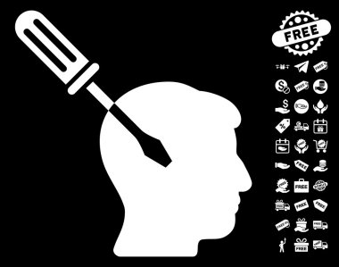 Akıl tornavida simgesi ücretsiz Bonus ile ayarlama