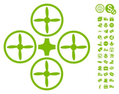 Ücretsiz Bonus ile Quadcopter simgesi