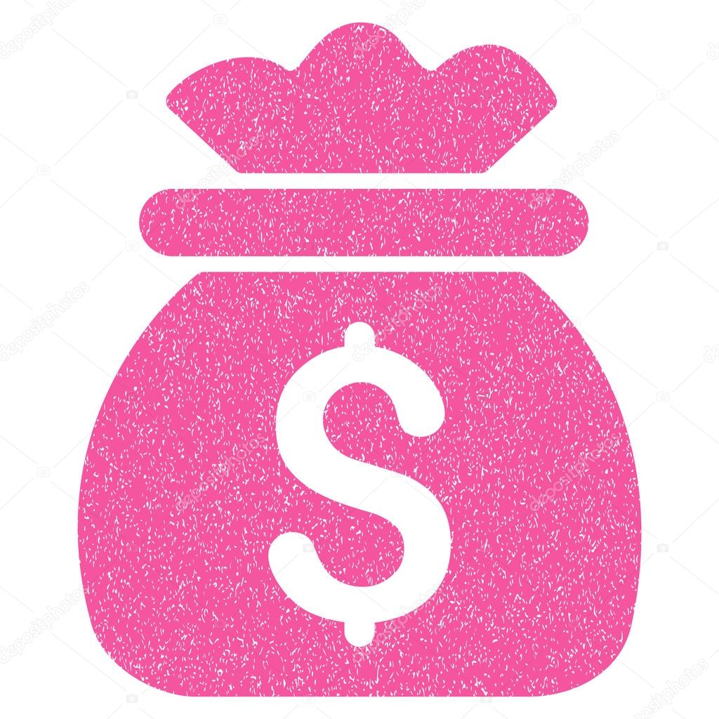 Money Bag Grainy Texture Icon Vector Image By C Ahasoft Vector Stock