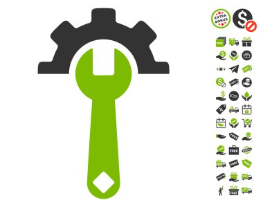 Ücretsiz Bonus simgesiyle hizmet araçları