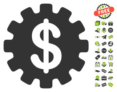 Ücretsiz Bonus ile Geliştirme maliyet simgesi