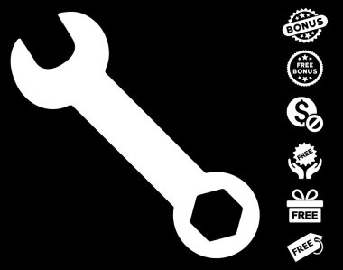 İngiliz anahtarı simgesini ücretsiz bonus