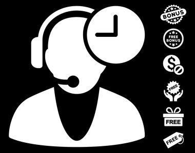 İşleç saat simgesini ücretsiz bonus