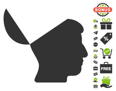 Açık fikirli simgesi ücretsiz bonus