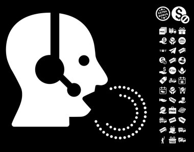 Operatör konuşma simgesini ücretsiz bonus