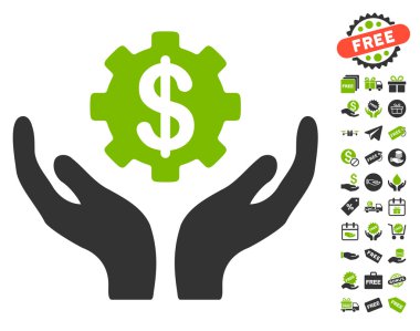 Ücretsiz Bonus ile bakım fiyat simgesi