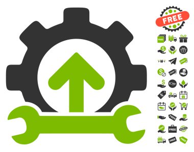 Dişli entegrasyon Araçları simgesini ücretsiz bonus