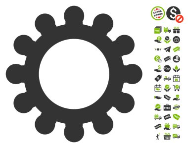 COG simgesi ücretsiz bonus