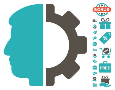 Ücretsiz Bonus ile Android kafa simgesi