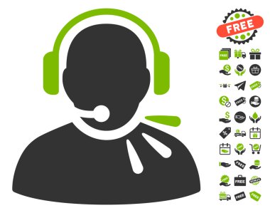 Operatör konuşma simgesini ücretsiz bonus