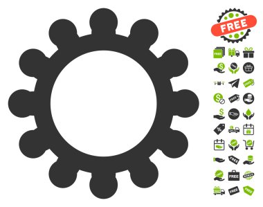 Dişli simgesini ücretsiz bonus