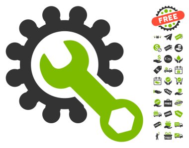 Ücretsiz Bonus simgesiyle hizmet araçları