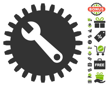 Ücretsiz Bonus simgesiyle hizmet araçları