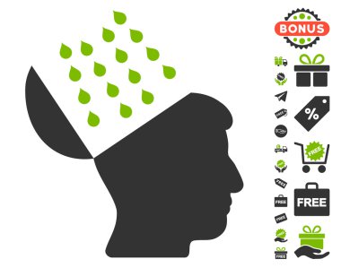Beyin duş simgesi ücretsiz bonus
