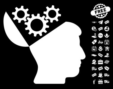 Açık fikirli Gears simgesi ücretsiz bonus