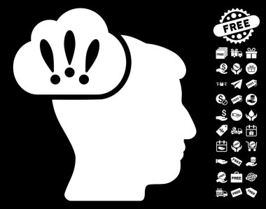 Ücretsiz Bonus ile sorun beyin fırtınası simgesi