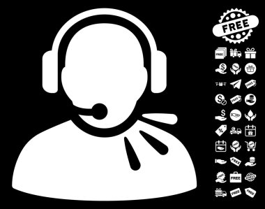 Operatör konuşma simgesini ücretsiz bonus