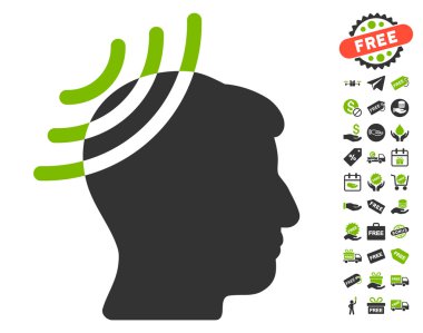 Ücretsiz Bonus ile radyo Resepsiyon kafa simgesi