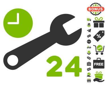 Servis saatleri simgesi ücretsiz bonus