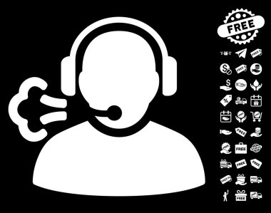 Operatör konuşma simgesini ücretsiz bonus