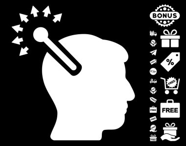 Ücretsiz Bonus ile optik sinir arayüzü simgesi