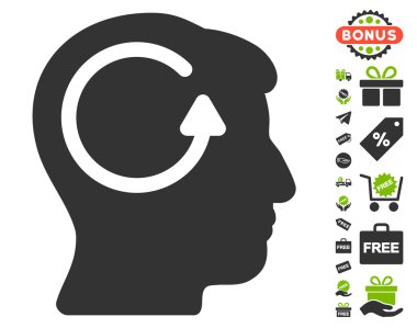 Baş bellek simgesi ücretsiz Bonus ile yenileme