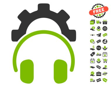 Kulaklık yapılandırma dişli simgesini ücretsiz bonus
