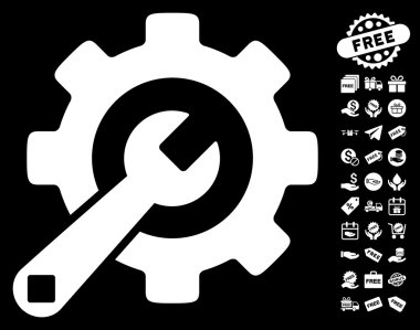 Ücretsiz Bonus simgesiyle hizmet araçları