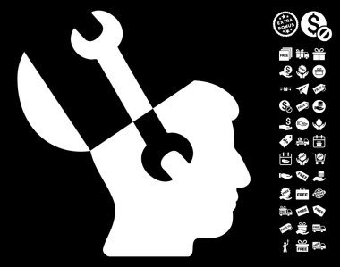 Zihin anahtar araçlar simgesine ücretsiz bonus