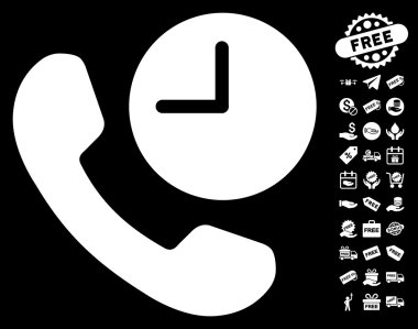 Telefon saat simgesini ücretsiz bonus