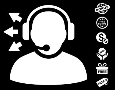 Operatör cevap konuşma simgesini ücretsiz bonus
