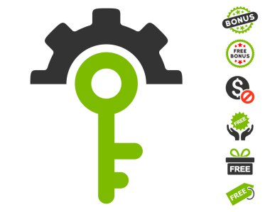 Anahtar Ücretsiz Bonus ile simge seçenekleri