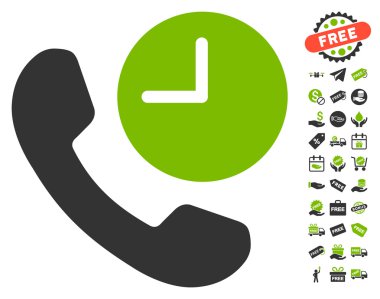 Telefon saat simgesini ücretsiz bonus
