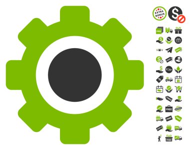 Dişli simgesini ücretsiz bonus