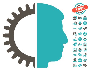 Ücretsiz Bonus ile Android kafa simgesi