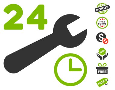 Servis saatleri simgesi ücretsiz bonus