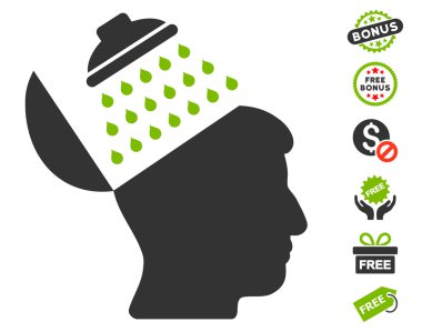 Propaganda beyin duş simgesi ücretsiz bonus