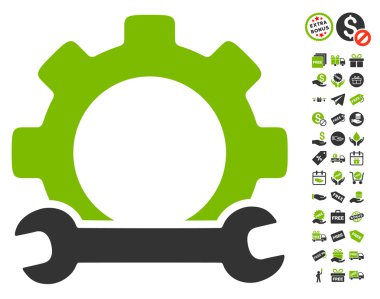 Ücretsiz Bonus simgesiyle hizmet araçları