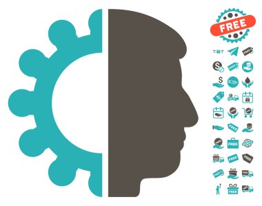 Ücretsiz Bonus ile Android kafa simgesi