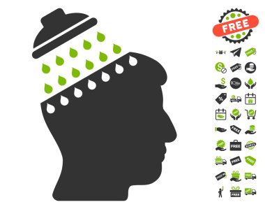 Beyin duş simgesi ücretsiz bonus