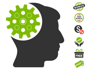 Simge ile ücretsiz Bonus kafa dişli