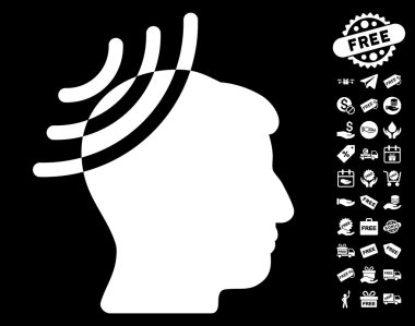 Ücretsiz Bonus ile radyo Resepsiyon kafa simgesi