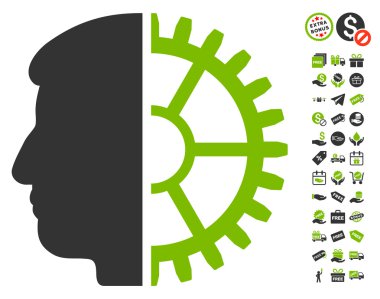 Ücretsiz Bonus ile Android kafa simgesi